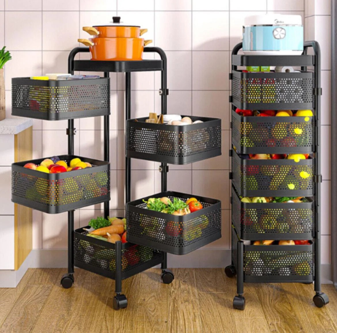 Multi-Tier Rolling Storage Cart ©