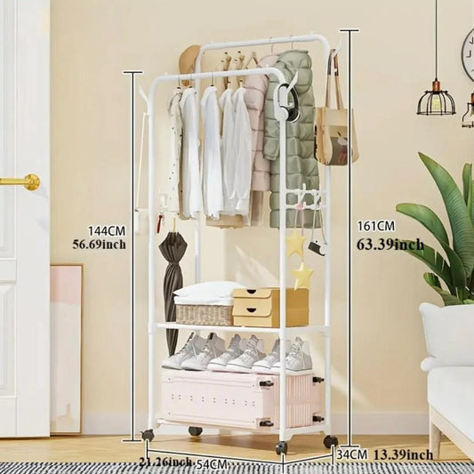 UrbanNest - Multifunctional Storage Rack with Shelves Ⓢ