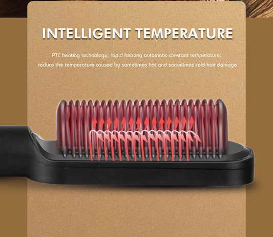 Hair Straightener Brush