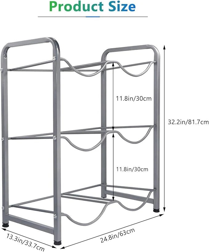 Metal Water Bottle Rack Ⓢ