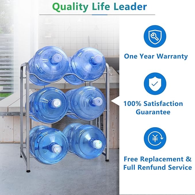 Metal Water Bottle Rack Ⓢ
