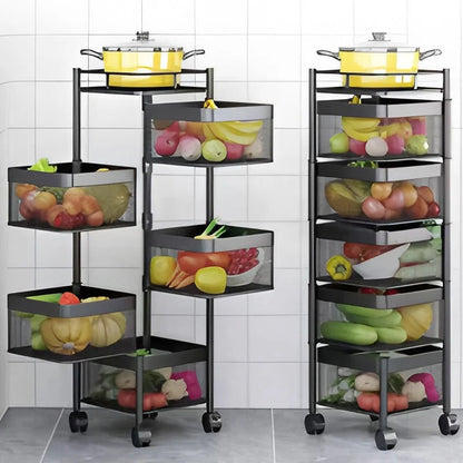 Multi-Tier Rolling Storage Cart ©