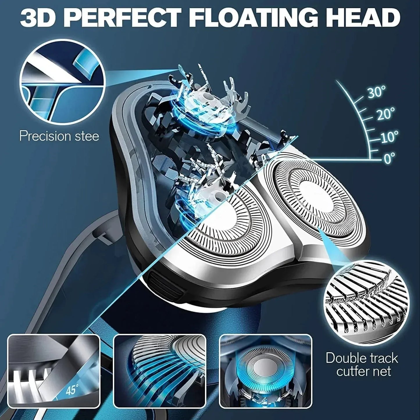 3-in-1 Electric Shaver