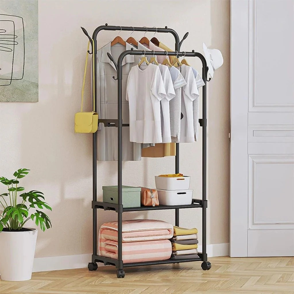 UrbanNest - Multifunctional Storage Rack with Shelves Ⓢ